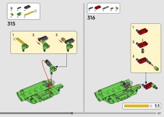 LEGO 42224 instructions page 207 – build guide