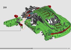 LEGO 42224 instructions page 209 – build guide