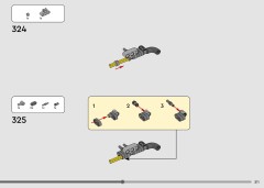 LEGO 42224 instructions page 211 – build guide