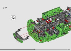 LEGO 42224 instructions page 215 – build guide