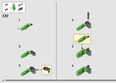 LEGO 42224 instructions page 218 – build guide