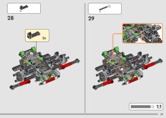LEGO 42224 instructions page 23 – build guide