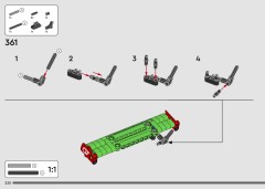 LEGO 42224 instructions page 230 – build guide