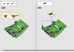 LEGO 42224 instructions page 242 – build guide