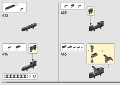 LEGO 42224 instructions page 258 – build guide