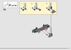 LEGO 42224 instructions page 27 – build guide