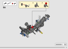 LEGO 42224 instructions page 61 – build guide