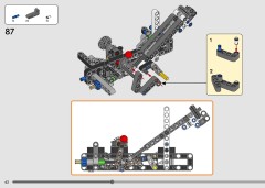 LEGO 42224 instructions page 62 – build guide