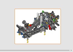 LEGO 42224 instructions page 75 – build guide