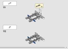 LEGO 42224 instructions page 79 – build guide