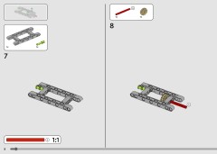 LEGO 42224 instructions page 8 – build guide
