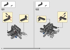LEGO 42224 instructions page 84 – build guide