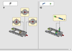 LEGO 42224 instructions page 9 – build guide