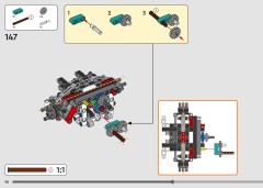 LEGO 42224 instructions page 98 – build guide