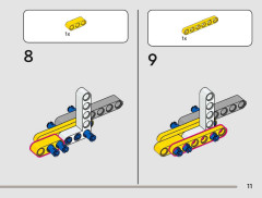 LEGO 42225 instructions page 11 – build guide