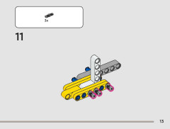 LEGO 42225 instructions page 13 – build guide
