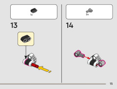 LEGO 42225 instructions page 15 – build guide