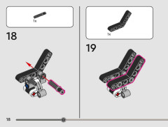 LEGO 42225 instructions page 18 – build guide