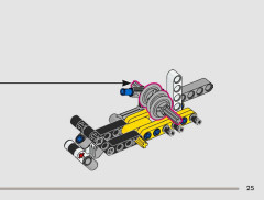 LEGO 42225 instructions page 25 – build guide