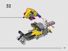 LEGO 42225 instructions page 37 – build guide