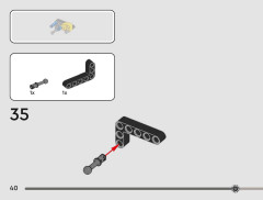 LEGO 42225 instructions page 40 – build guide