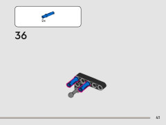 LEGO 42225 instructions page 41 – build guide