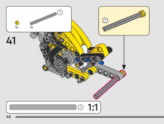 LEGO 42225 instructions page 46 – build guide