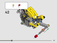 LEGO 42225 instructions page 47 – build guide