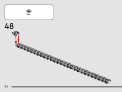 LEGO 42225 instructions page 54 – build guide