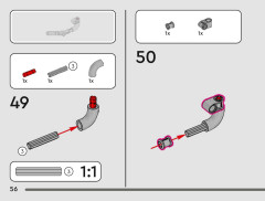 LEGO 42225 instructions page 56 – build guide