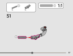 LEGO 42225 instructions page 57 – build guide