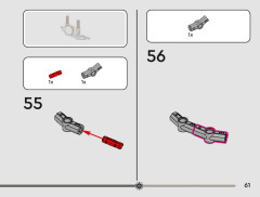 LEGO 42225 instructions page 61 – build guide