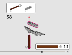 LEGO 42225 instructions page 63 – build guide