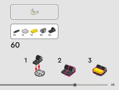 LEGO 42225 instructions page 65 – build guide