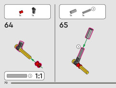 LEGO 42225 instructions page 70 – build guide
