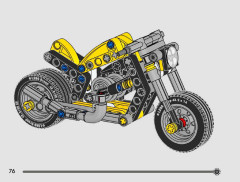 LEGO 42225 instructions page 76 – build guide