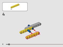 LEGO 42225 instructions page 8 – build guide