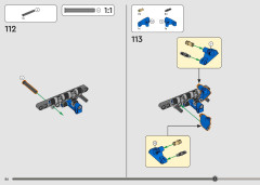 LEGO 42226 instructions page 86 – build guide