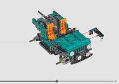 LEGO 42227 instructions page 107 – build guide