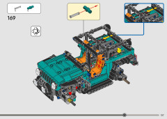 LEGO 42227 instructions page 127 – build guide