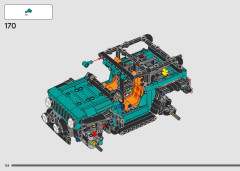LEGO 42227 instructions page 128 – build guide