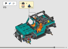 LEGO 42227 instructions page 131 – build guide