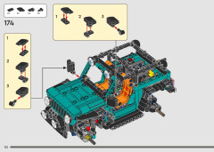 LEGO 42227 instructions page 132 – build guide