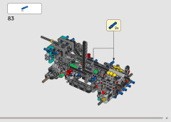 LEGO 42227 instructions page 61 – build guide