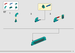 LEGO 42227 instructions page 73 – build guide