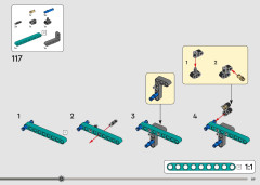 LEGO 42227 instructions page 89 – build guide