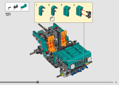 LEGO 42227 instructions page 95 – build guide