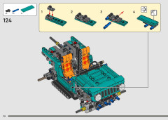 LEGO 42227 instructions page 98 – build guide