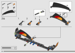 LEGO 42228 instructions page 222 – build guide