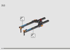 LEGO 42228 instructions page 250 – build guide